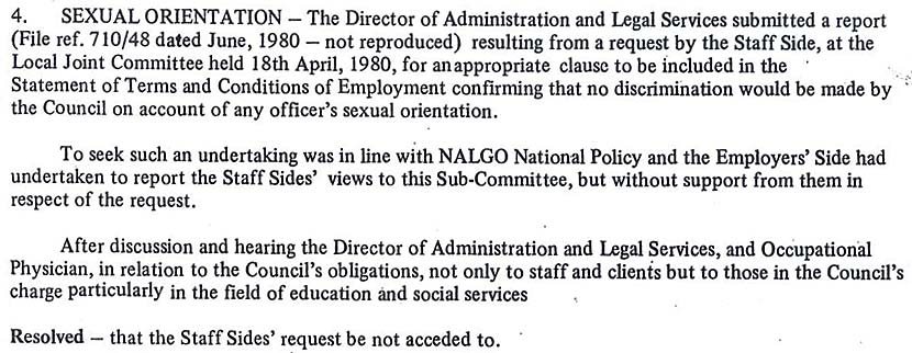 Minutes, Clwyd County Council Personnel Sub-Committee 10th June 1980