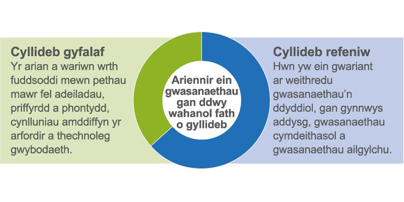 Trosolwg o'r Gyllideb: Cyfalaf a Refeniw