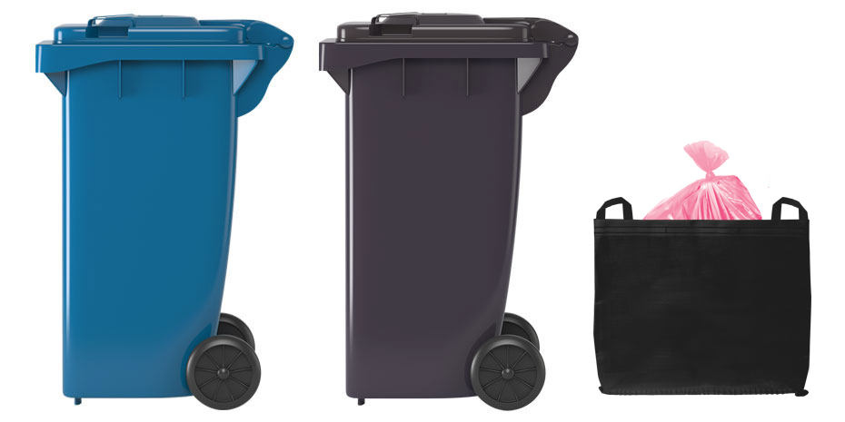 Non-recyclable waste collections