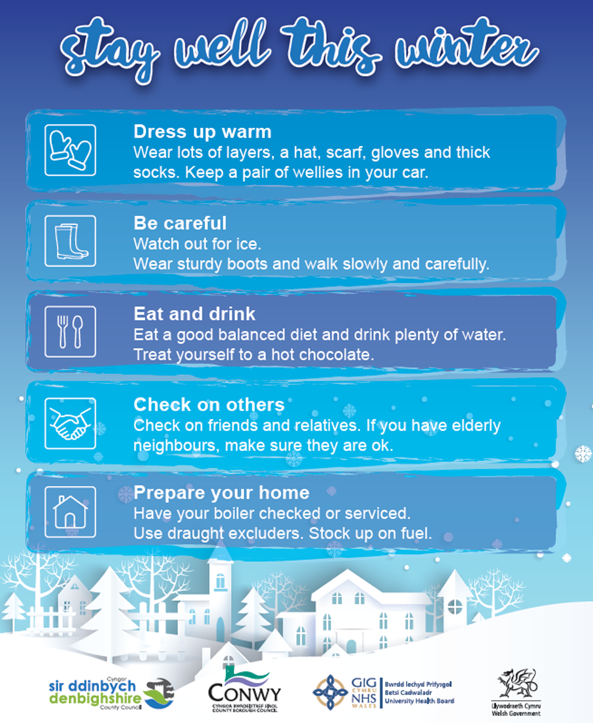 Steps to staying well this winter